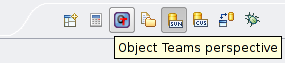 Object Teams icon in shortcut bar